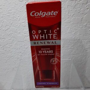 🔴 $ 4.00 COLGATE TOOTHPASTE OPTIC WHITE RENEWAL ENAMEL STRENGTH